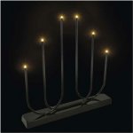 Emos LED svícen kovový bílý DCAW07 – Sleviste.cz