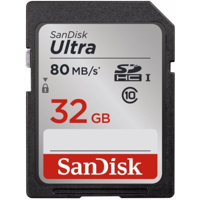 SanDisk Ultra SDHC 32 GB UHS-I SDSDUNC-032G-GN6IN – Zboží Mobilmania