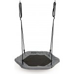 EcoToys šestihranná houpačka Čapí hnízdo šedá 92 cm – Zboží Mobilmania