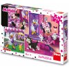 Puzzle Walt Disney Den s Minnie 3 x 55 dílků