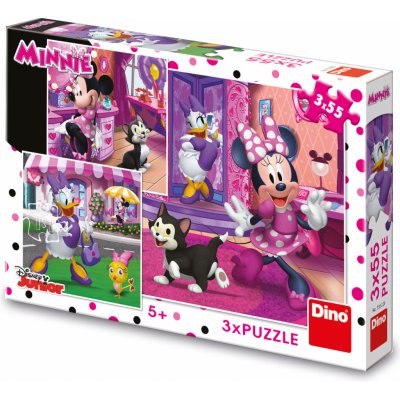 Walt Disney Den s Minnie 3 x 55 dílků – Zboží Mobilmania
