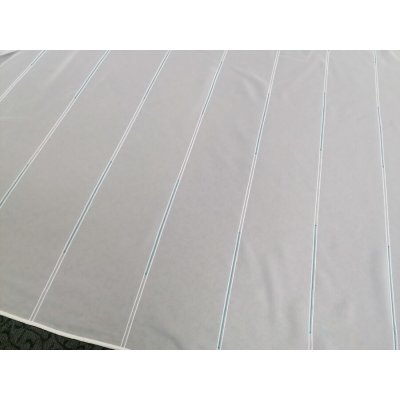 Voálová záclona pruhy - tyrkys 300 cm – Hledejceny.cz