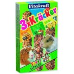 Vitakraft Kräcker TrioMix morče citrus & zelenina & med 3 x 56 g – Sleviste.cz