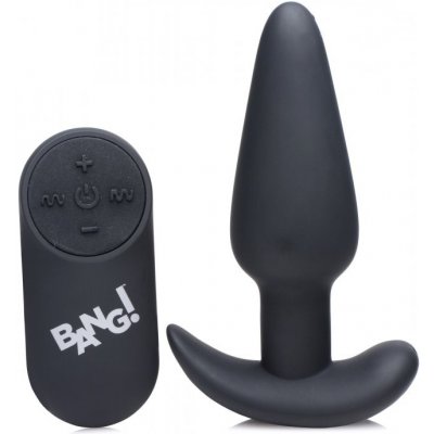 Bang! Remote Control 21X Vibrating Silicone Butt Plug – Hledejceny.cz