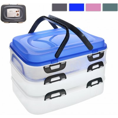 ORION Box PIKNIK 3 patra s uchy, barvy mix – Hledejceny.cz