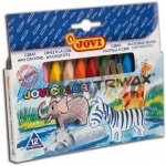 JOVI Pastelky voskové trojhranné 12ks JUMBO 973/12 – Zbozi.Blesk.cz