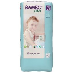 Bambo Nature 3 M 4-8 kg 52 ks