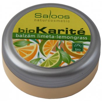 Saloos BIO karité balzám Limeta Lemongrass 50 ml