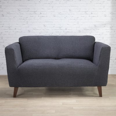 Nueva Textura strečový potah na sedačku - trojkřeslo Niagara antracitový 180 -230 cm – Zboží Mobilmania