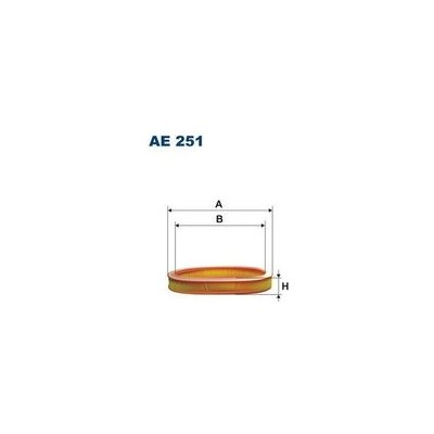 Vzduchový filtr FILTRON AE 251 – Hledejceny.cz