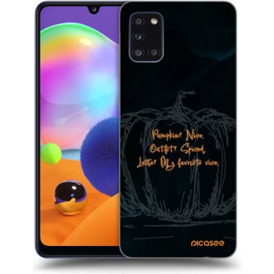 Picasee silikonový černý obal Samsung Galaxy A31 A315F Pumpkin – Zboží Živě