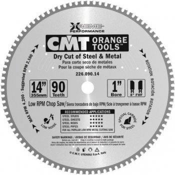 CMT C226 pilový kotouč na železo - D160x20 Z30