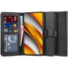 Pouzdro a kryt na mobilní telefon Pouzdro Tech-Protect Xiaomi Poco F3 / Mi 11i - Wallet 2 černé