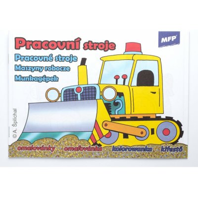 Omalovánky MFP Pracovní stroje – Zbozi.Blesk.cz