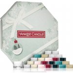 Yankee Candle Snow Globe Wonderland Advent Calendar čajová svíčka se svícnem – Hledejceny.cz