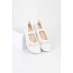 Cathay moda dívčí baleríny 8025-2 bílé – Hledejceny.cz