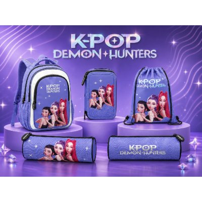St. Majewski Školní set 4 ks K-POP Demon Hunters BPL-58 VIOLET – Sleviste.cz
