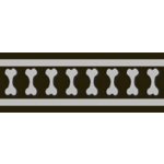 Red Dingo vodítko přepínací Bones reflexní – Zboží Dáma