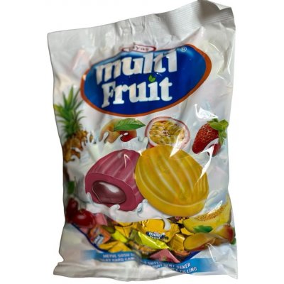 Tayas Multi Fruit mléčné bonbóny s ovocnou šťávou 1 kg – Zboží Dáma