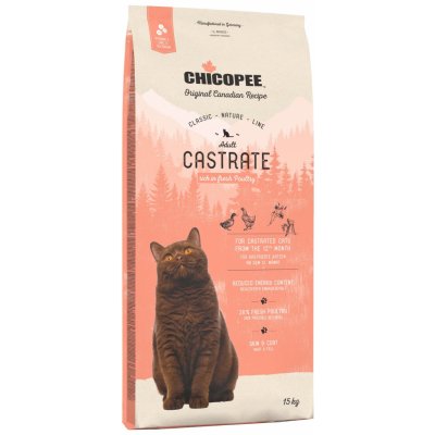 Chicoppe CNL CAT Adult Castrate Poultry 15 kg – Hledejceny.cz