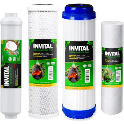 Invital sada předfiltrů RO Home – Sleviste.cz