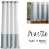Záclona Záclona AmeliaHome Irvette stříbrná, velikost 140x250