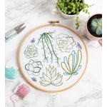 Vyšívací sada Succulents Hawthorn – Zboží Dáma