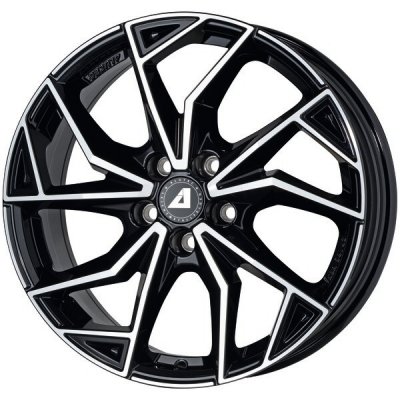 Alutec ADX.02 7x17 5x100 ET38 black polished – Hledejceny.cz