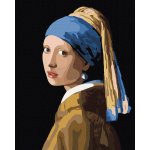 Ideyka Ideyka Malování podle čísel Dívka s perlovou náušnicí Jan Vermeer 40 x 50 cm – Sleviste.cz