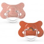 Suavinex Fusion Forest fyziologický silikon pudrová 2 ks – Zboží Mobilmania