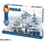 Dromader 23001 Policie Auto Vrtulník Stanice 779 ks – Zbozi.Blesk.cz