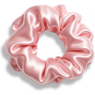 Pilō Pilō | Silk Hair Ties - Baby Pink Large 100% hedvábné gumičky do vlasů 1 ks – Sleviste.cz