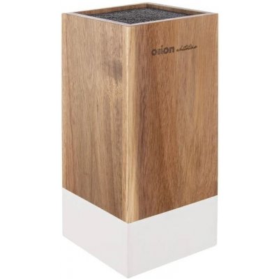 Stojan na nože akácie WHITELINE - Orion – Hledejceny.cz