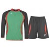 Patrick Malaga Long Sleeved Football Kit Mens Black/Green