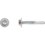 RAWLPLUG Šroub samovrtný ONP do kovu max 12 mm, HEX talířová hlava - zinek bílý Varianta: 5,5 x 32 mm – Sleviste.cz