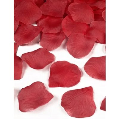 Okvětní lístky růží PartyDeco v sáčku 500 ks červené – Sleviste.cz