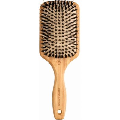 Plochý kartáč Olivia Garden Bamboo Touch Combo L - 85 x 255 mm – Zboží Dáma