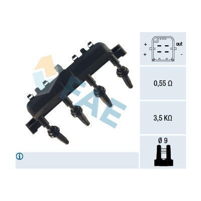 80208 FAE Zapalovací cívka – Zboží Mobilmania