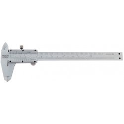 4CZech Posuvné měřítko ČSN 25 1238 DIN 862 nonius 0.05 mm+inch 150/40 šroub 4CZ-6000-1