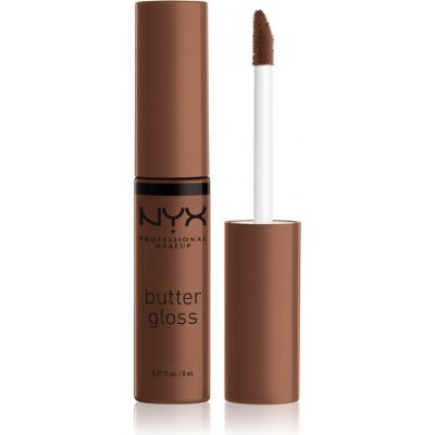 NYX Professional Makeup Butter Gloss lesk na rty 49 Fudge Me 8 ml – Zboží Mobilmania