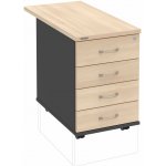 Hobis K 34 C P 80 4 zásuvky podél 80 cm akát – Hledejceny.cz