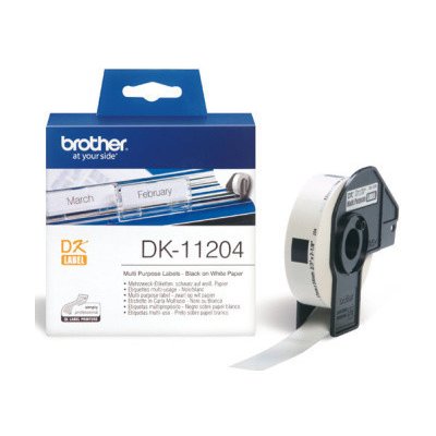 Originální papírové štítky Brother DK-11204 – Zboží Živě