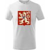 Dětské tričko Znak ČSR Československá republika 1948–1960 tričko dětské bavlněné bílá