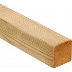 Dřevěný sloupek Natura, 240 × 7 × 7 cm, borovice, impregnovaný 6404-0-9
