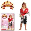 Dětský karnevalový kostým Malá pirátka
