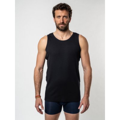 TallGuys pánské prodloužené tílko óčko deep black – Zbozi.Blesk.cz