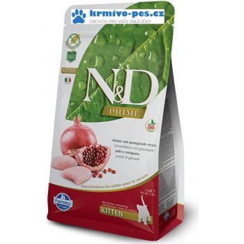 N&D PRIME Kitten Chicken & Pomegranate 5 kg