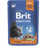 Brit Premium Cat Sterilised Salmon 100 g – Zbozi.Blesk.cz