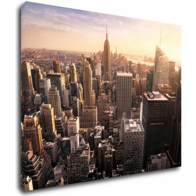 Impresi Obraz New York mrakodrapy - 90 x 70 cm – Zboží Mobilmania