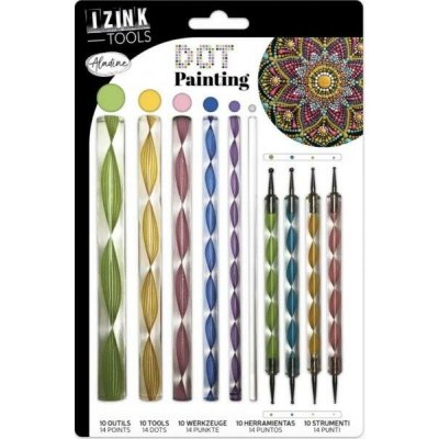 Aladine Tečkovací nástroje Aladine 10 ks – Zboží Dáma